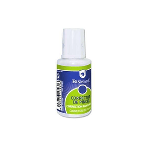 Bismark Liquido Corrector 16ml - Secado Rapido - Aplicador de Pincel - Tamaño Compacto