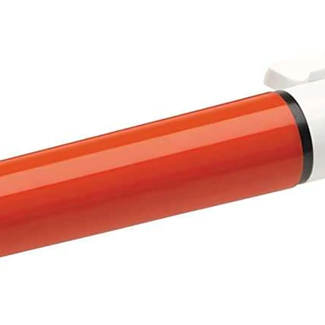 Bic 4 Colours Original Fine Boligrafo de Bola Retractil - Punta de 0.8mm - Trazo de 0.36mm - Tinta con Base de Aceite - Cuerpo Naranja/Blanco - 4 Colo 1