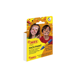 Jovi Estuche de 5 Barras Maquillaje 5,6gr - Seguro E Inocuo - Facil de Limpiar - Diseñado en Barcelona - Color Surtido