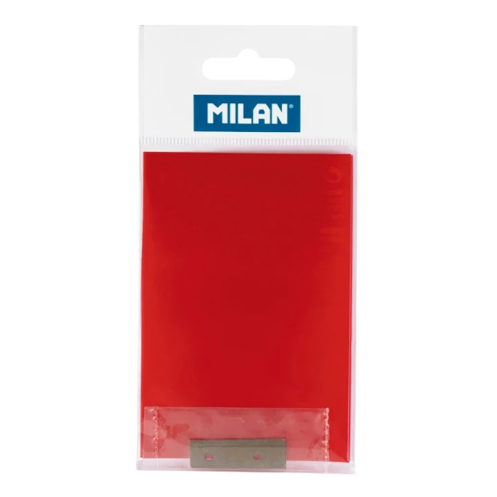 Milan Pack de 2 Cuchillas de Recambio para Sacapuntas Electrico - Compatibles con Los Modelos Bwm10375 y Bwm10149 - Color Gris 1