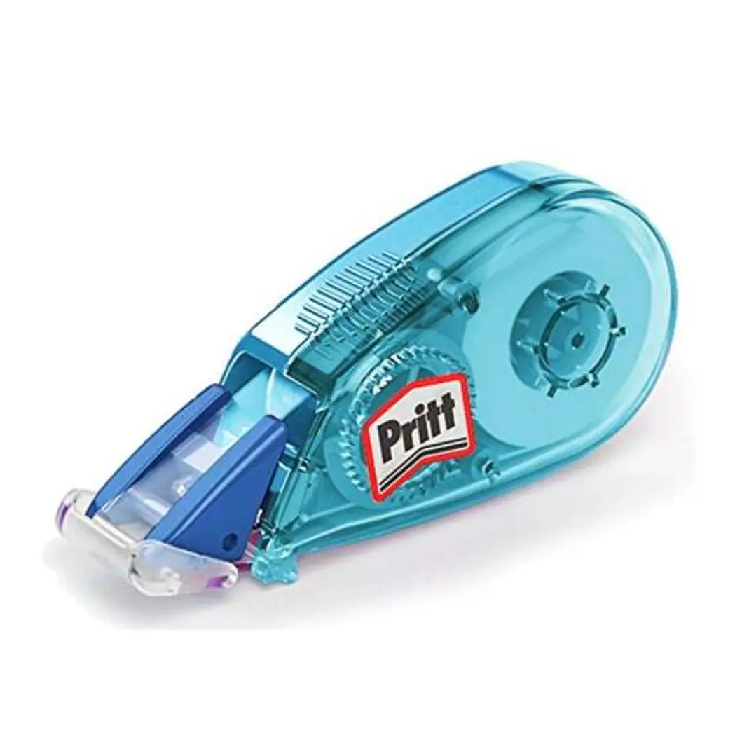 Pritt Micro Roller Cinta Correctora 5mm x 6m - Aplicacion Limpia - Preciso - Reciclable - Colores Azul, Verde y Rosa 1