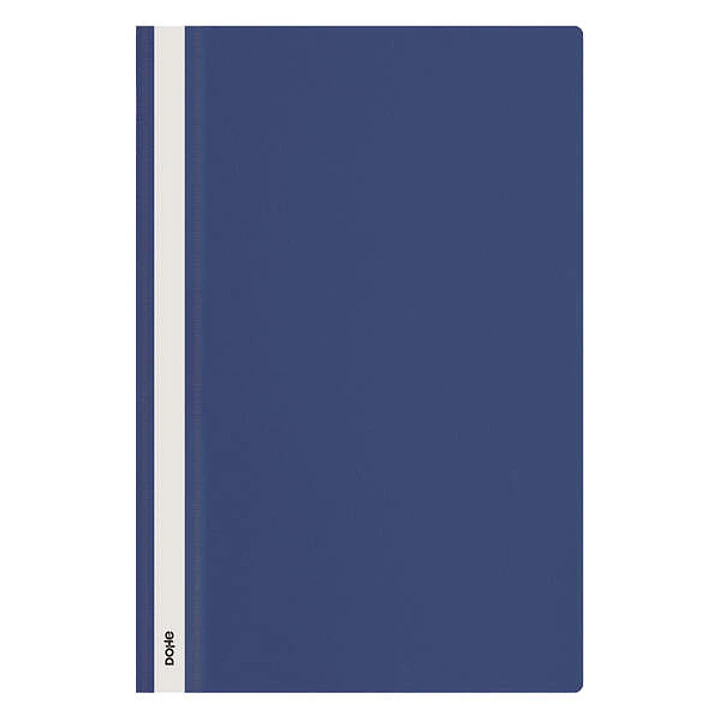 Dohe Dosier con Fastener - Tamaño Folio - Cubierta Transparente y Trasera Opaca - Fabricado en Polipropileno 1