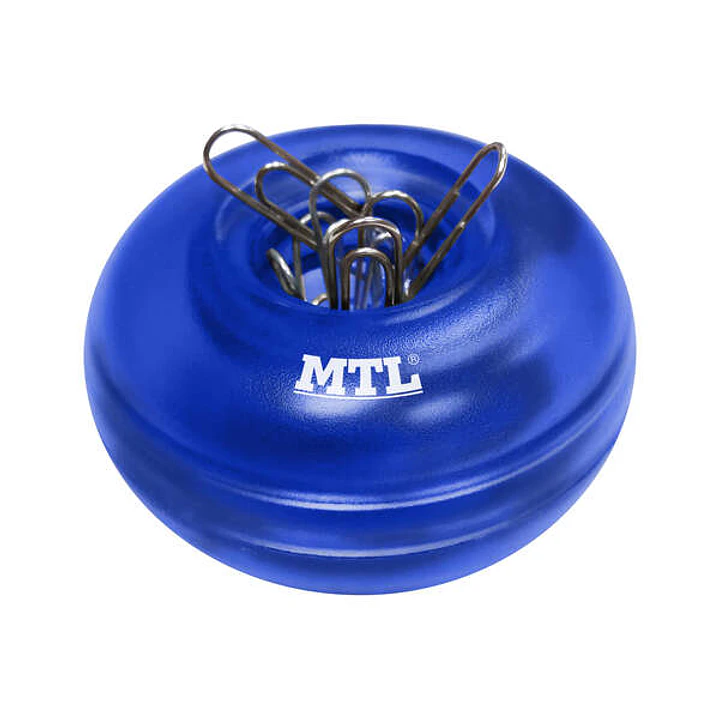 Dohe Portaclip Imantado en Plastico Traslucido - Incluye 20 Clips de 28mm - Practico y Funcional - Organiza Tus Documentos con Facilidad 1