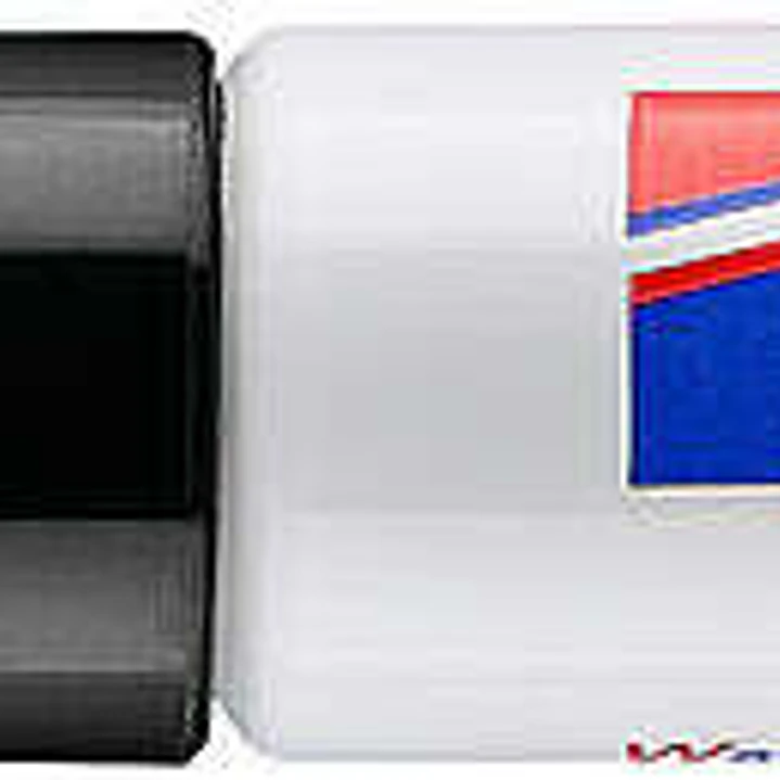 Edding Nº1 Rotulador Permanente - Punta Biselada - Trazo entre 1 y 5 mm. - Recargable - Secado Instantaneo - Color Negro 1