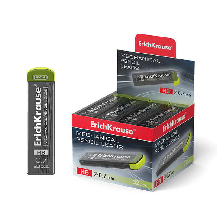 Erichkrause Megapolis Concept Pack de 20 Minas HB 07mm - Color Negro 1