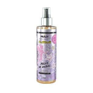 Prady Brilli Brilli Body & Hair Mist Polvo de Hadas - Frasco de 250 ml - Spray Pulverizador