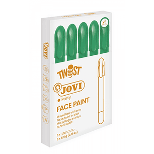 Jovi Twist Stick de Pintura de Cara - Hipoalergenico - Base Agua - Facil Aplicacion - Gran Cubricion - Seca Rapido - No Grasoso - Facil de Retirar - C