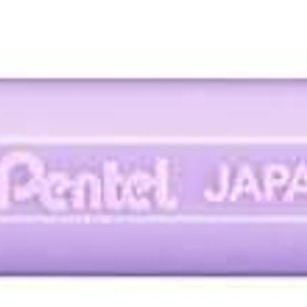 Pentel Hybrid Milky Boligrafo de Bola - Punta Fina 0.8mm - Trazo 0.4mm - Tinta de Gel Opaca - Color Violeta Pastel 1