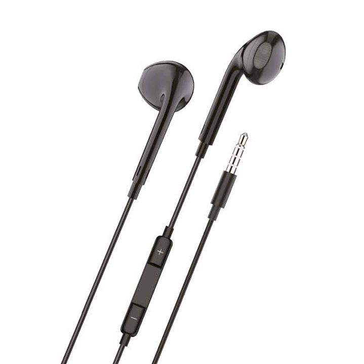 TechOneTech Ear Tech Auriculares Intraurales - Microfono Integrado - Mini Jack 3.5mm - Asistente Voz - Cable de 1.20m 1