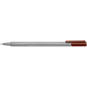 Staedtler Triplus Fineliner 334 Rotulador de Punta Fina - Trazo de 0.3mm - Tinta Base de Agua - Color Pardo Van Dyck