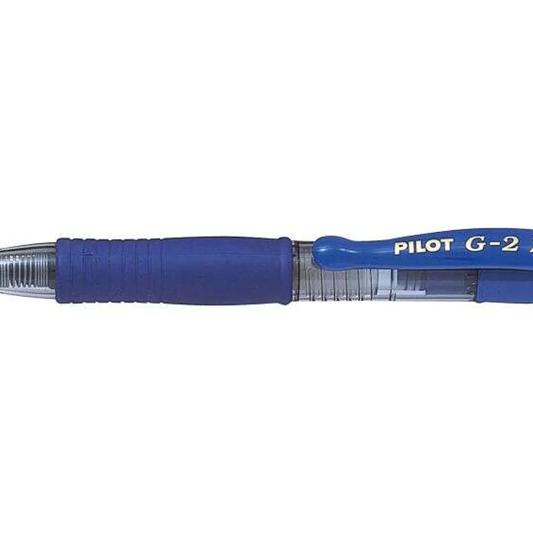 Pilot Boligrafo de Gel G2 Pixie XS Retractil - Punta de Bola Redonda 0.7mm - Trazo 0.32mm - Grip Ergonomico - Color Azul 1