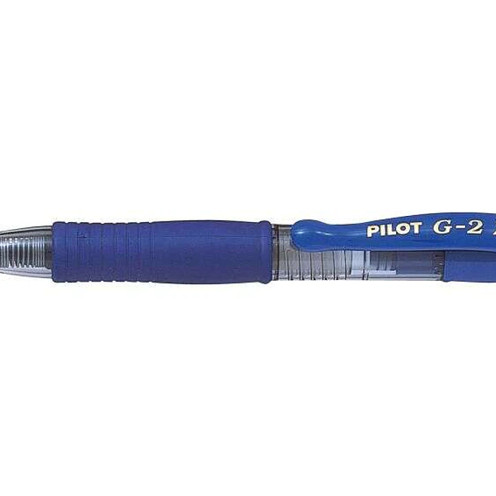 Pilot Boligrafo de Gel G2 Pixie XS Retractil - Punta de Bola Redonda 0.7mm - Trazo 0.32mm - Grip Ergonomico - Color Azul 1