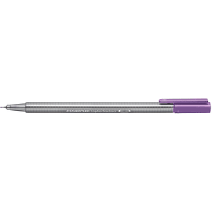 Staedtler Triplus Fineliner 334 Rotulador de Punta Fina - Trazo de 0.3mm - Tinta Base de Agua - Color Lila