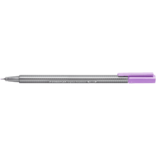 Staedtler Triplus Fineliner 334 Rotulador de Punta Fina - Trazo de 0.3mm - Tinta Base de Agua - Color Lavanda