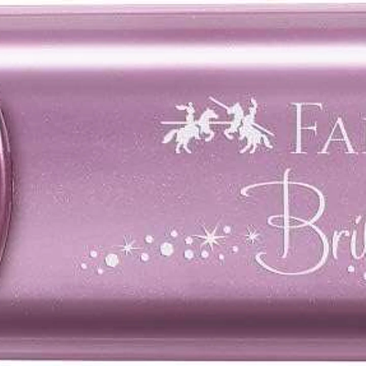 Faber-Castell Textliner 46 Metallic Marcador Fluorescente - Punta Biselada - Trazo entre 1mm y 5mm - Tinta con Base de Agua - Color Rubi Metalico 1