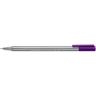 Staedtler Triplus Fineliner 334 Rotulador de Punta Fina - Trazo de 0.3mm - Tinta Base de Agua - Color Violeta