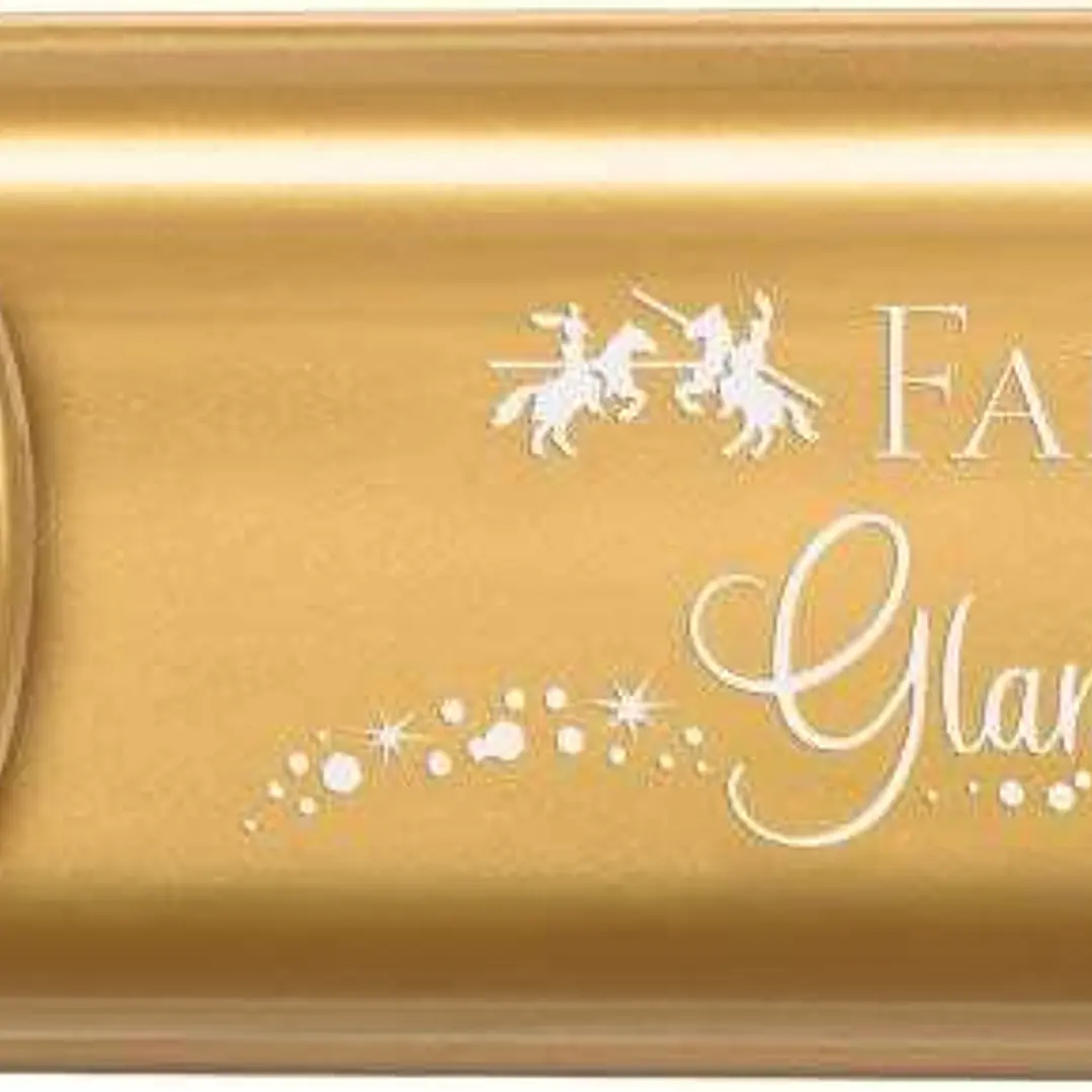 Faber-Castell Textliner 46 Metallic Marcador Fluorescente - Punta Biselada - Trazo entre 1mm y 5mm - Tinta con Base de Agua - Color Oro 1