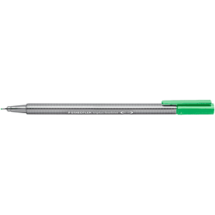 Staedtler Triplus Fineliner 334 Rotulador de Punta Fina - Trazo de 0.3mm - Tinta Base de Agua - Color Verde Palido