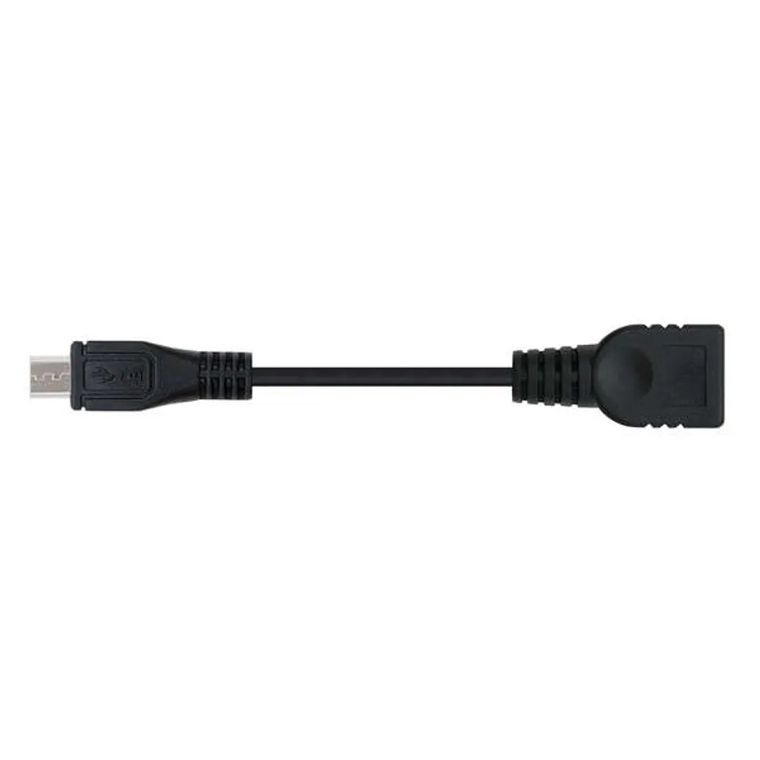 Nanocable Cable Micro USB 2.0 OTG Macho a USB-A Hembra 15cm 1