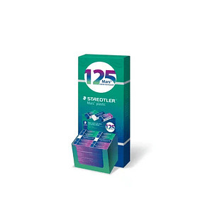 Staedtler Mars Plastic 125 Aniversario Goma de Borrar - Borrado de Alta Calidad - Minimos Residuos - Color Blanco