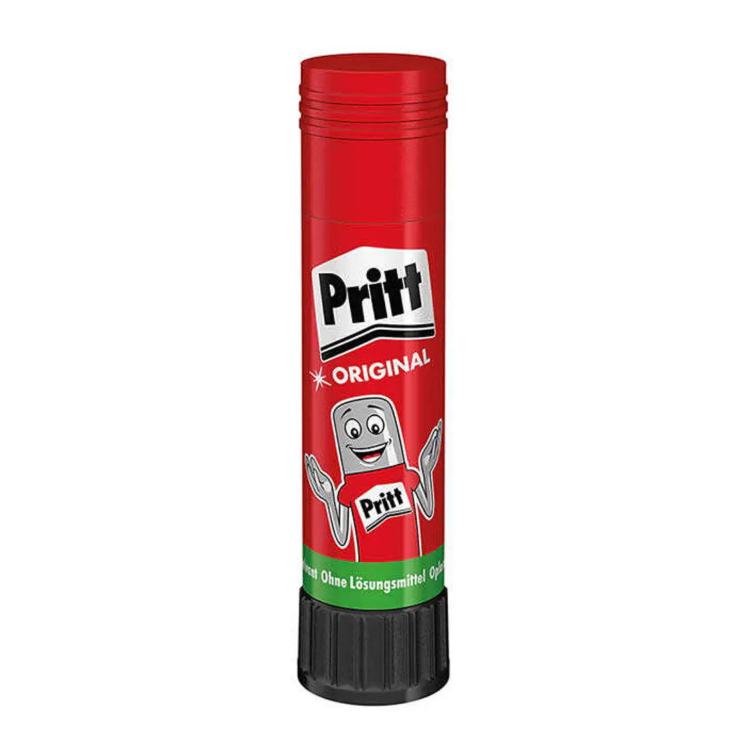 Pritt Barra de Pegamento 11grs - Sin Disolventes - 97% de Ingredientes Naturales - Lavable a 20ºC - Seguro para Niños 1