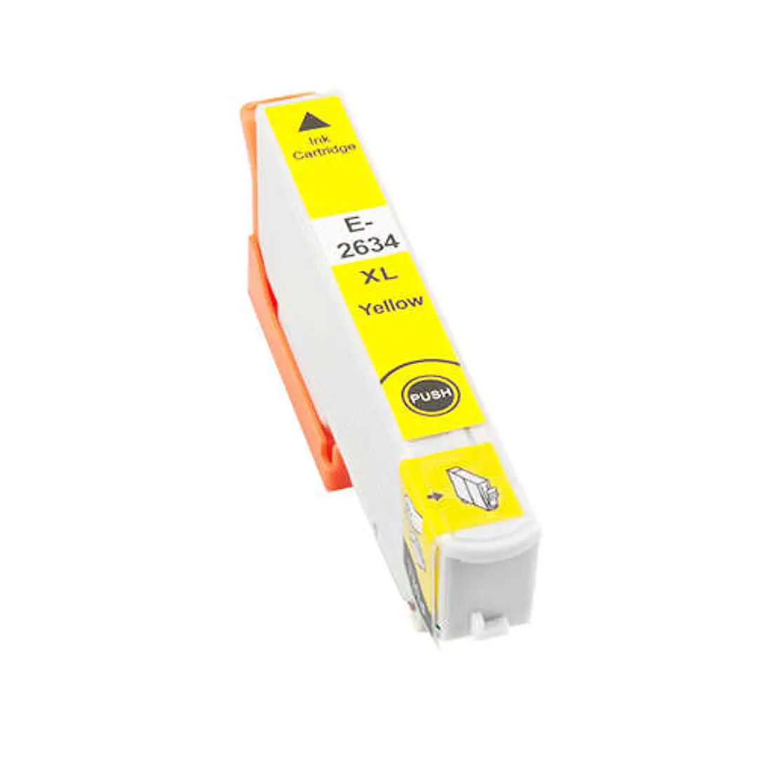 Epson T2634/T2614 (26XL) Amarillo Cartucho de Tinta Generico - Reemplaza C13T26344012/C13T26144012 1