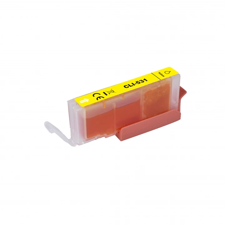 Canon CLI531 Amarillo Cartucho de Tinta Generico - Reemplaza 6121C001/CLI531Y 1