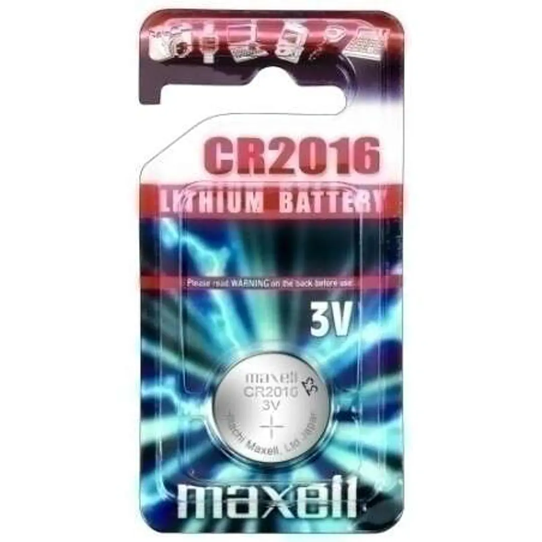 Maxell Pack de 1 Pila Litio de Boton CR2016 3V 1