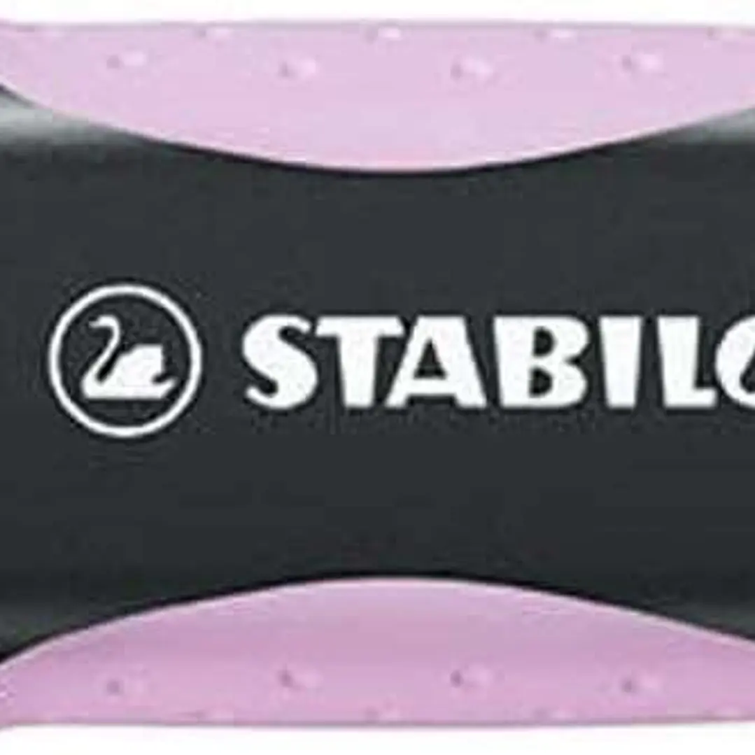 Stabilo Green Boss Pastel Marcador Fluorescente - Fabricado con un 83% de Plastico Reciclado - Trazo entre 2 y 5mm - Recargable - Color Brisa Violeta 1