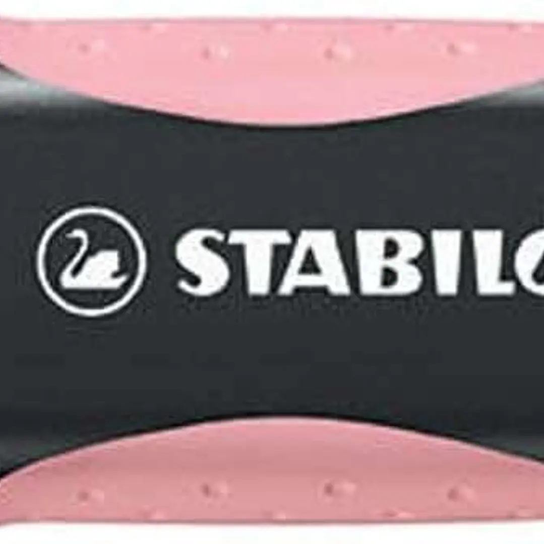 Stabilo Green Boss Pastel Marcador Fluorescente - Fabricado con un 83% de Plastico Reciclado - Trazo entre 2 y 5mm - Recargable - Color Rubor Rosa 1