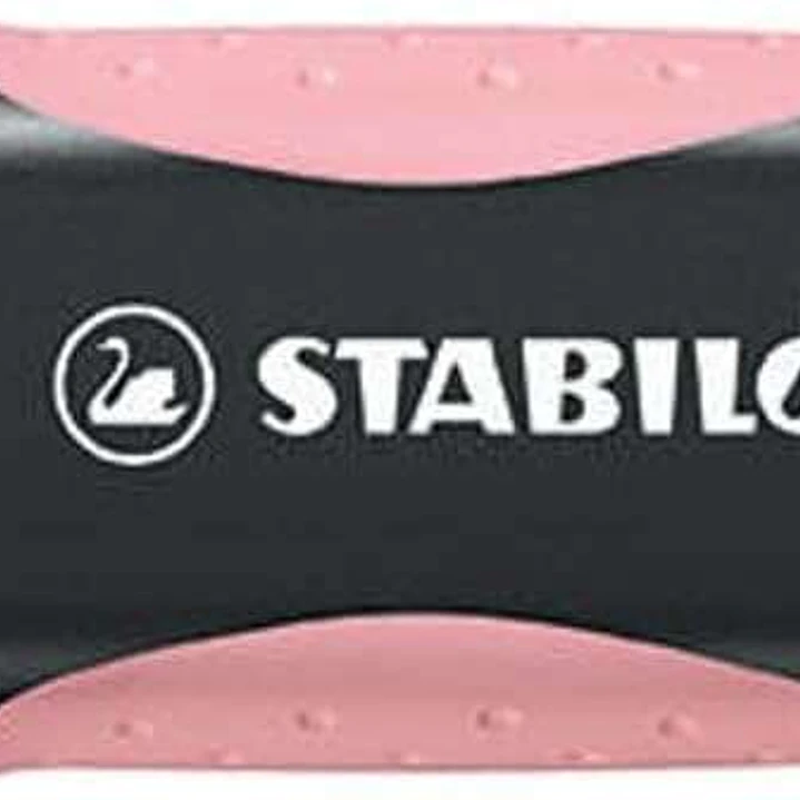 Stabilo Green Boss Pastel Marcador Fluorescente - Fabricado con un 83% de Plastico Reciclado - Trazo entre 2 y 5mm - Recargable - Color Rubor Rosa 1