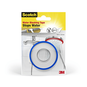 Scotch Cinta Adhesiva para Goteras - 12mm x 12m - Color Blanco