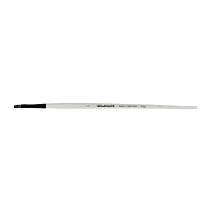 Daler Rowney Graduate Pincel Multitecnica - Pelo Sintetico - Mango Largo - Bright Nº6