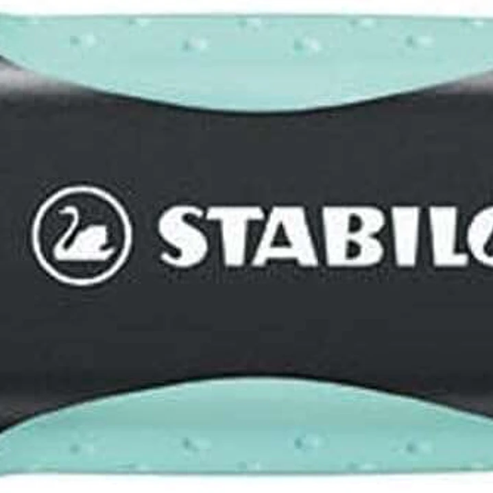 Stabilo Green Boss Pastel Marcador Fluorescente - Fabricado con un 83% de Plastico Reciclado - Trazo entre 2 y 5mm - Recargable - Color Toque de Turqu 1