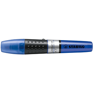 Stabilo Luminator Marcador Fluorescente - Mayor Suministro de Tinta - Zona de Agarre - Trazo entre 2 y 5mm - Color Azul