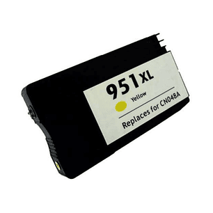 Generico HP 951XL Amarillo Cartucho de Tinta - Reemplaza CN048AE/CN052AE