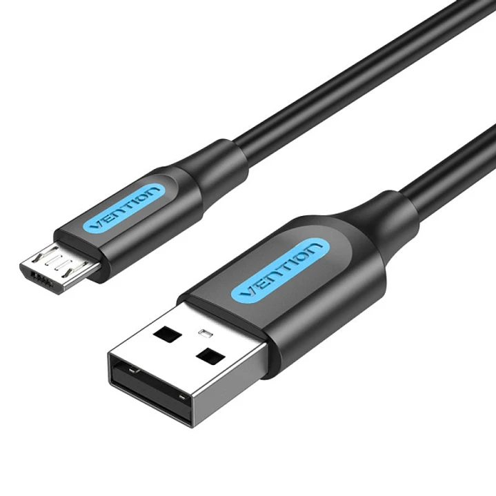 Vention Cable USB-A 2.0 a Micro-B 3A - 2m - Color Azul Navy 1