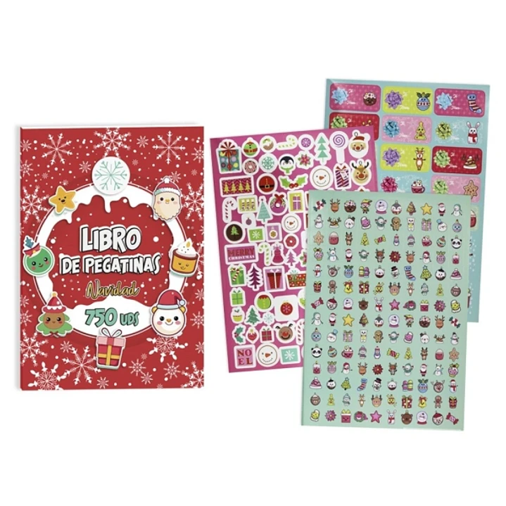 Bismark Libro con 750 Pegatinas Navideñas 1