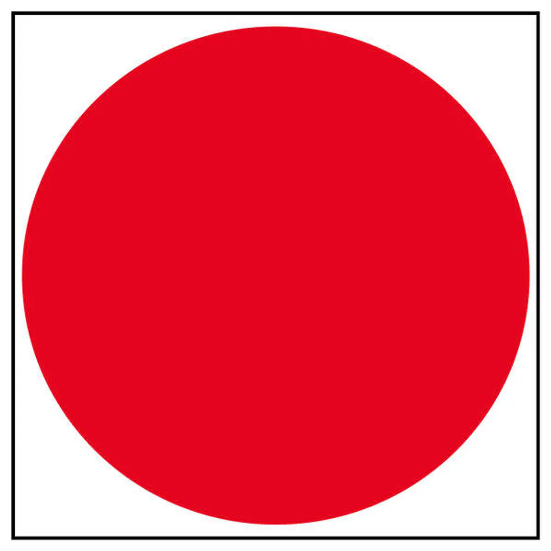 Apli Etiqueta Señalizacion Punto Rojo Especial Cristal 1 U. 1