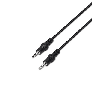 Aisens Cable Audio Estereo - JACK 3.5/M-JACK 3.5/M - 3.0m - Color Negro