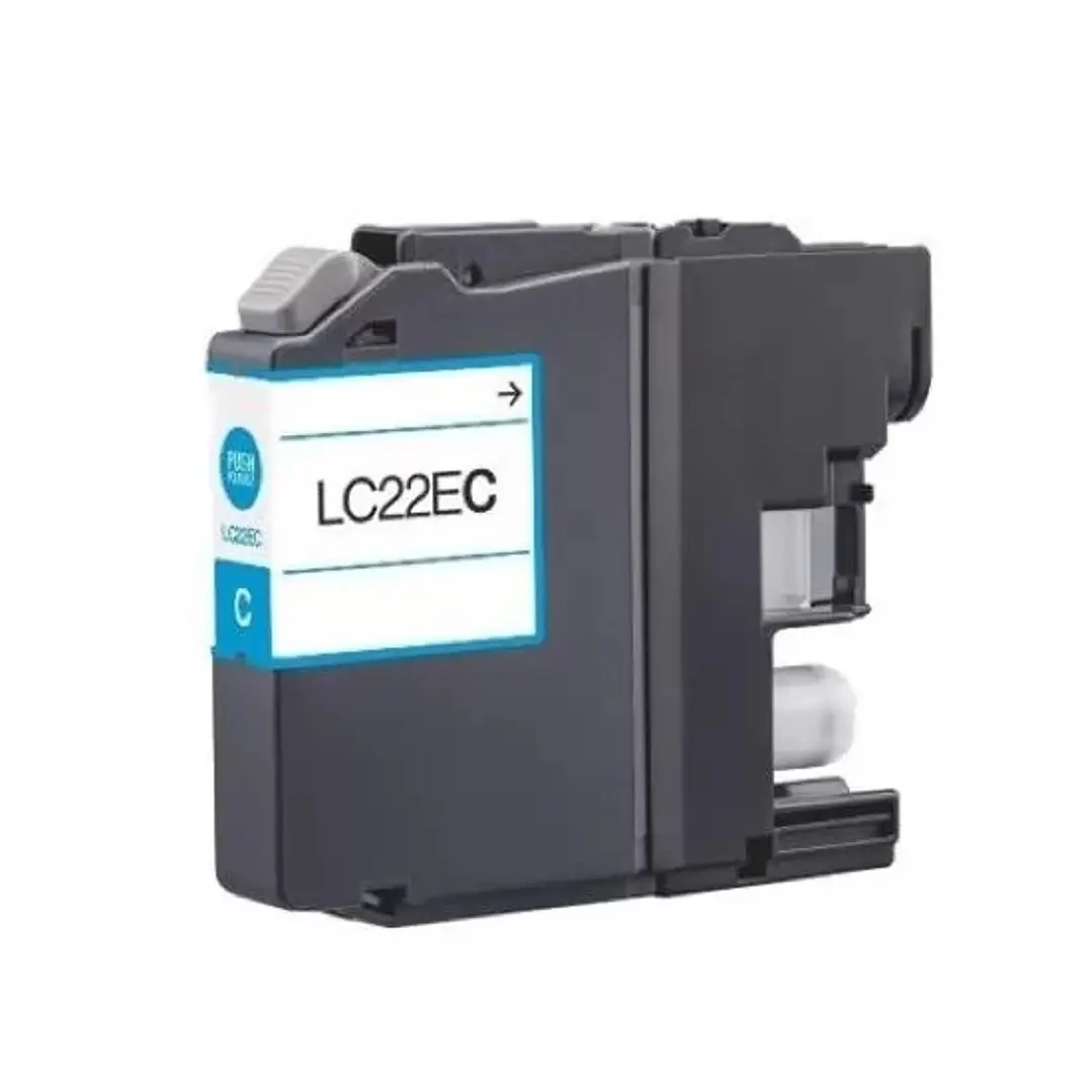 Brother LC22E Cyan Cartucho de Tinta Generico - Reemplaza LC22EC 1