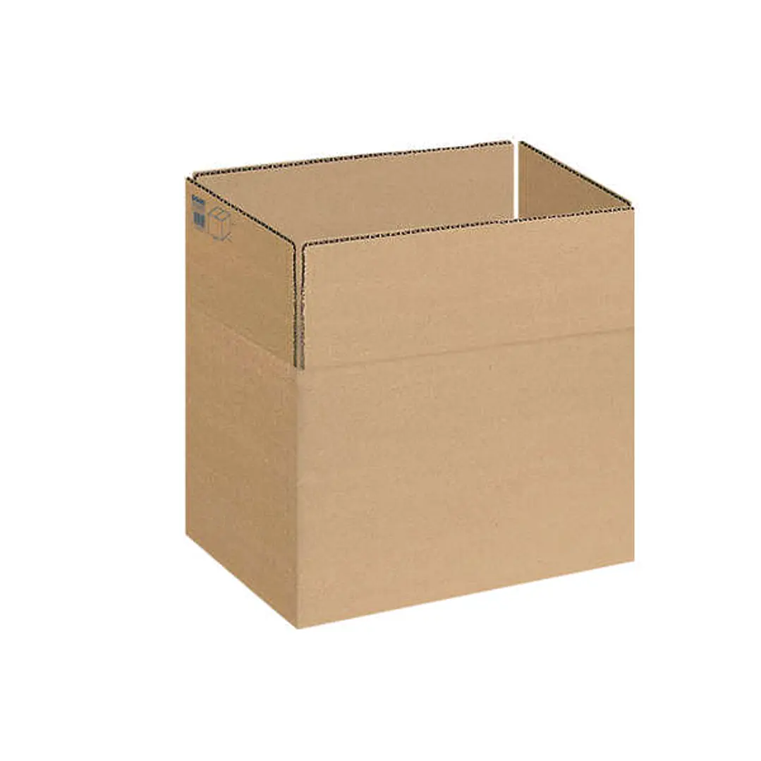 Dohe Cajas de Embalaje de 4 Solapas - Medidas 355x265x270mm - Carton de Canal 3mm - Resistente y Duradero - Ideal para Envios y Almacenamiento 1