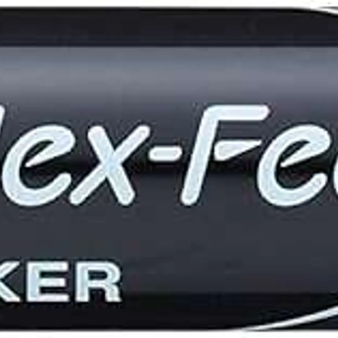 Pentel Maxiflo Flex-Feel Rotulador para Pizarra Blanca - Punta Flexible 4.6mm - Trazo de 1 a 5mm - Dosificacion de Tinta mediante Embolo - Color Azul 1