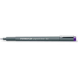 Staedtler Pigment Liner 308 Rotulador Calibrado - Trazo 0.3mm - Secado Rapido - Color Violeta