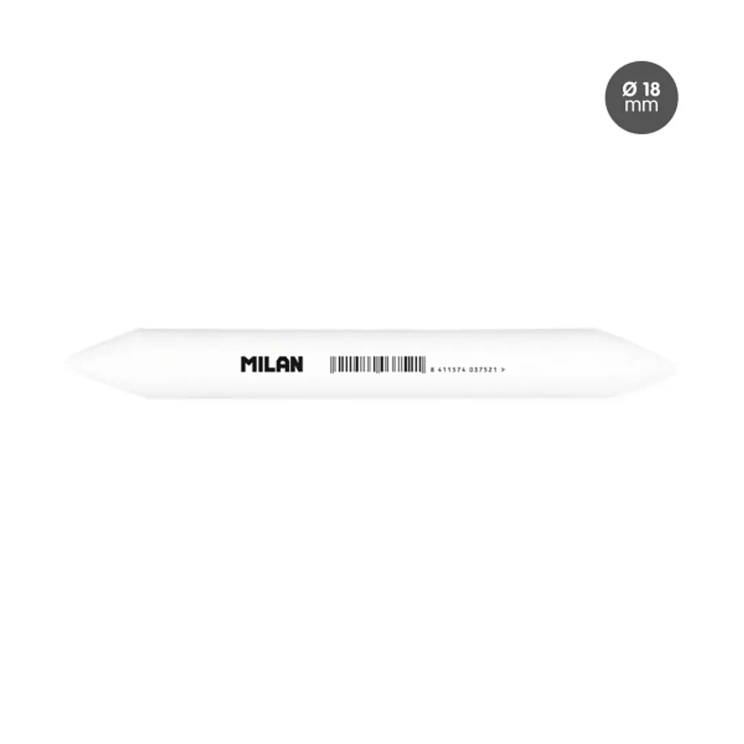 Milan Difuminos - Diametro de 18mm - Recomendado para Bellas Artes - Color Blanco 1