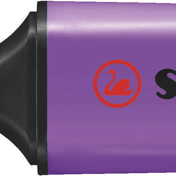 Stabilo Boss 70 Rotulador Marcador Fluorescente - Trazo entre 2 y 5mm - Recargable - Tinta con Base de Agua - Color Violeta Fluorescente 1