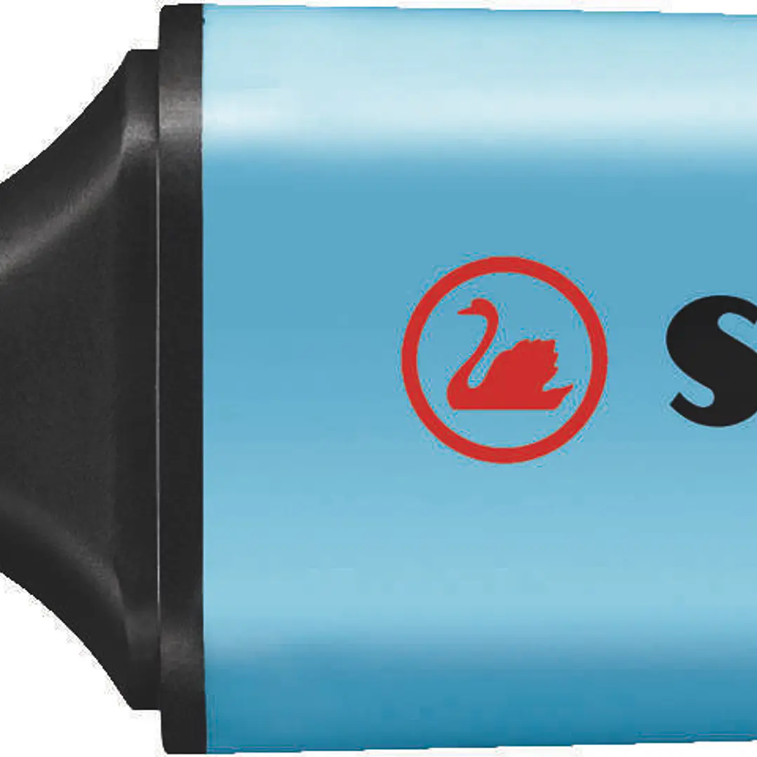 Stabilo Boss 70 Rotulador Marcador Fluorescente - Trazo entre 2 y 5mm - Recargable - Tinta con Base de Agua - Color Azul Fluorescente 1