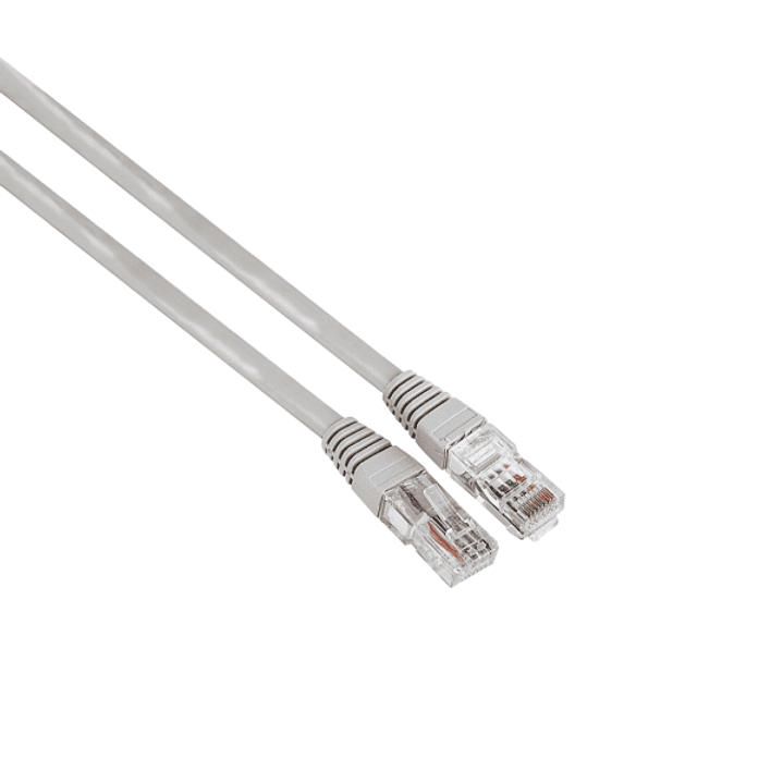 Hama Entry Cable de Red UTP RJ45 Cat-5e - Longitud 3m- Velocidad hasta 1Gbps - Color Gris 1