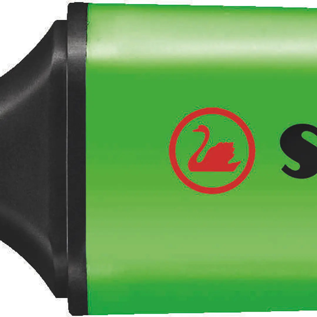 Stabilo Boss 70 Rotulador Marcador Fluorescente - Trazo entre 2 y 5mm - Recargable - Tinta con Base de Agua - Color Verde Fluorescente 1