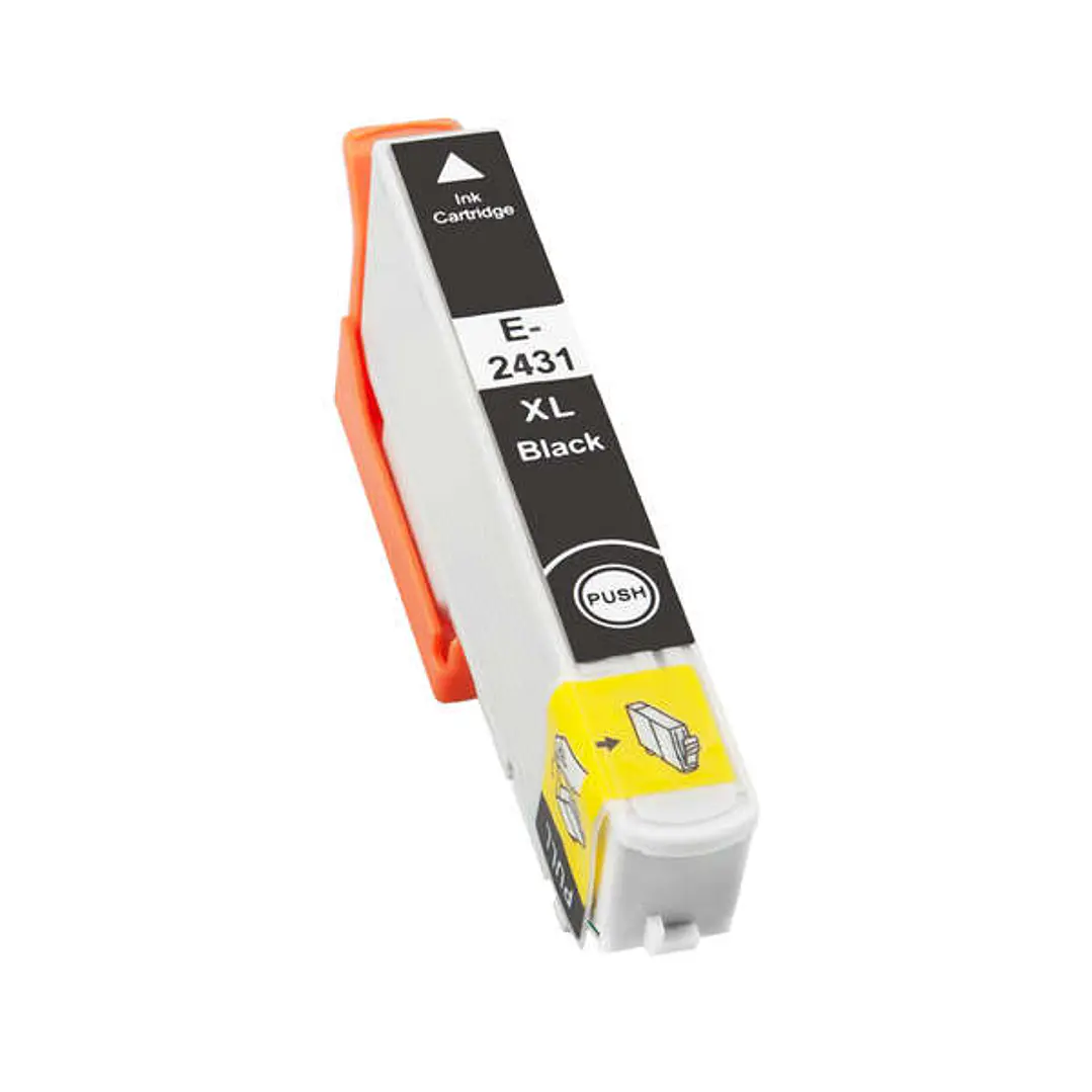 Epson T2431/T2421 (24XL) Negro Cartucho de Tinta Generico - Reemplaza C13T24314012/C13T24214012 1